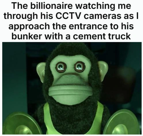 Just me and my cement truck