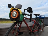 This Bike Cargo System Gives Your Bike a Face With 12 Color Zones - Yanko Design