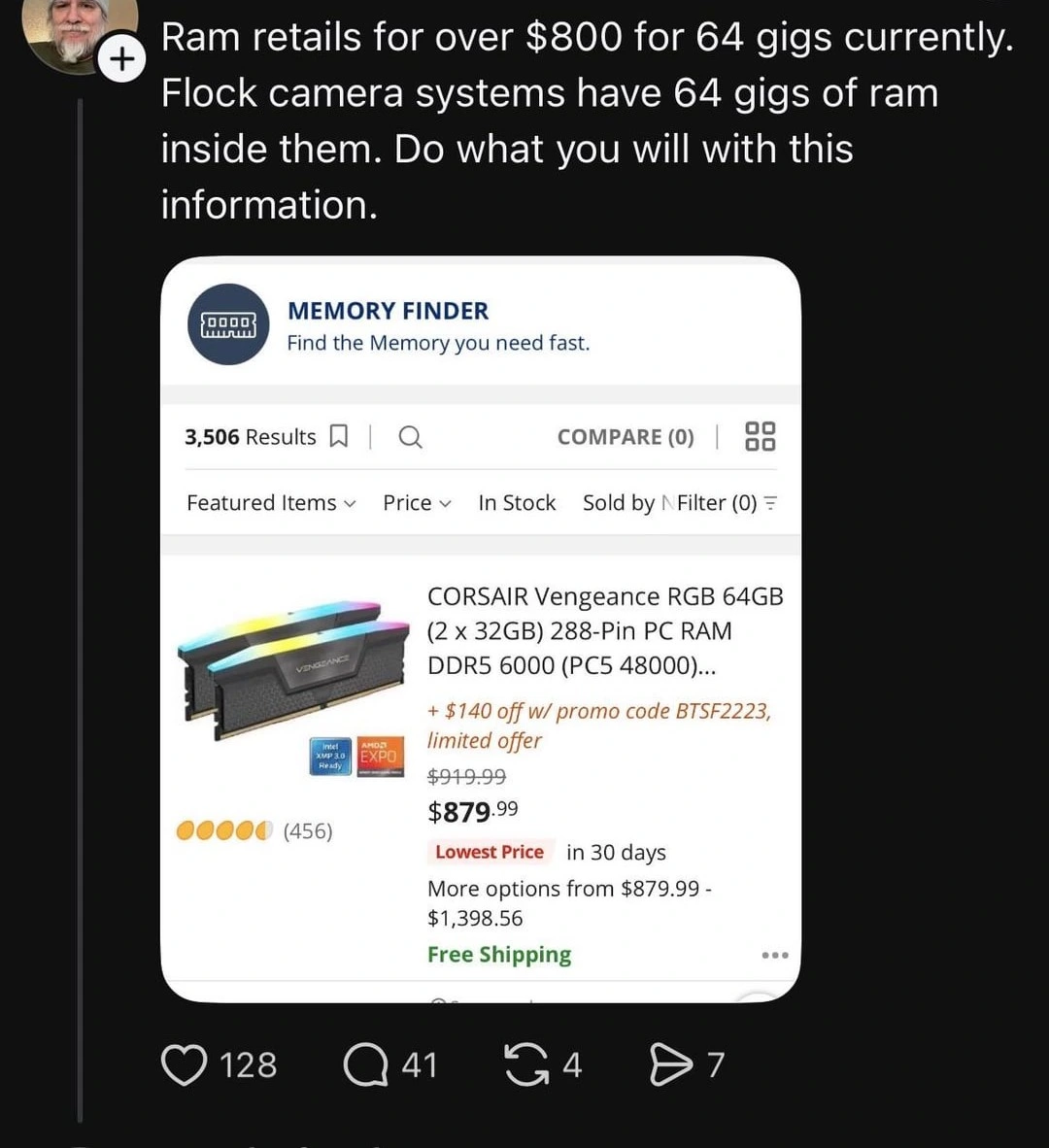 There's always money in the banana sta... Flock cameras