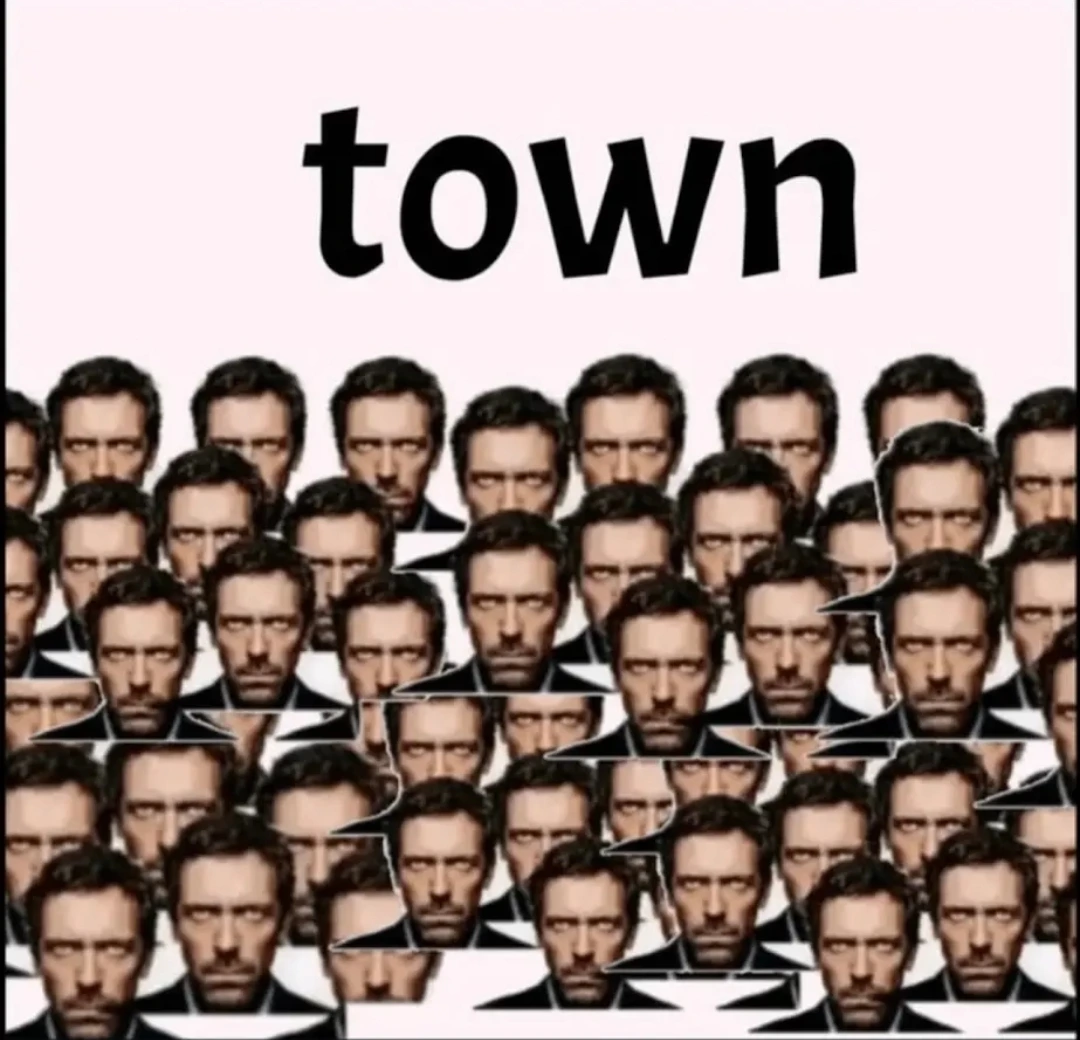 the towm