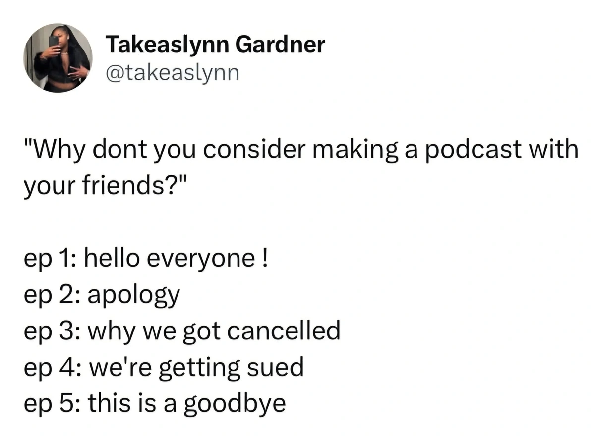 I'd listen to that