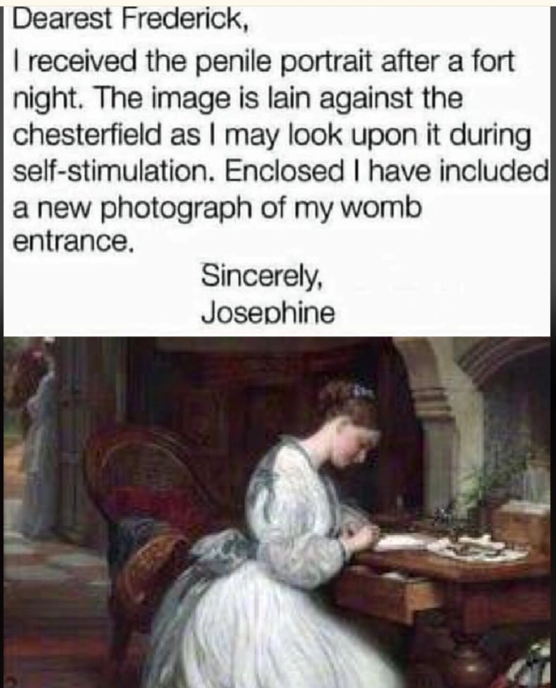 Too bad we can't all write notes and letters with such class