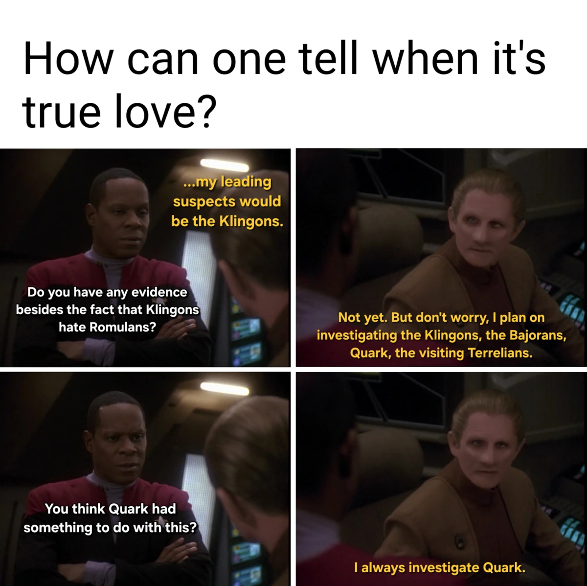 ♪ Could it be I'm falling in love? ♪